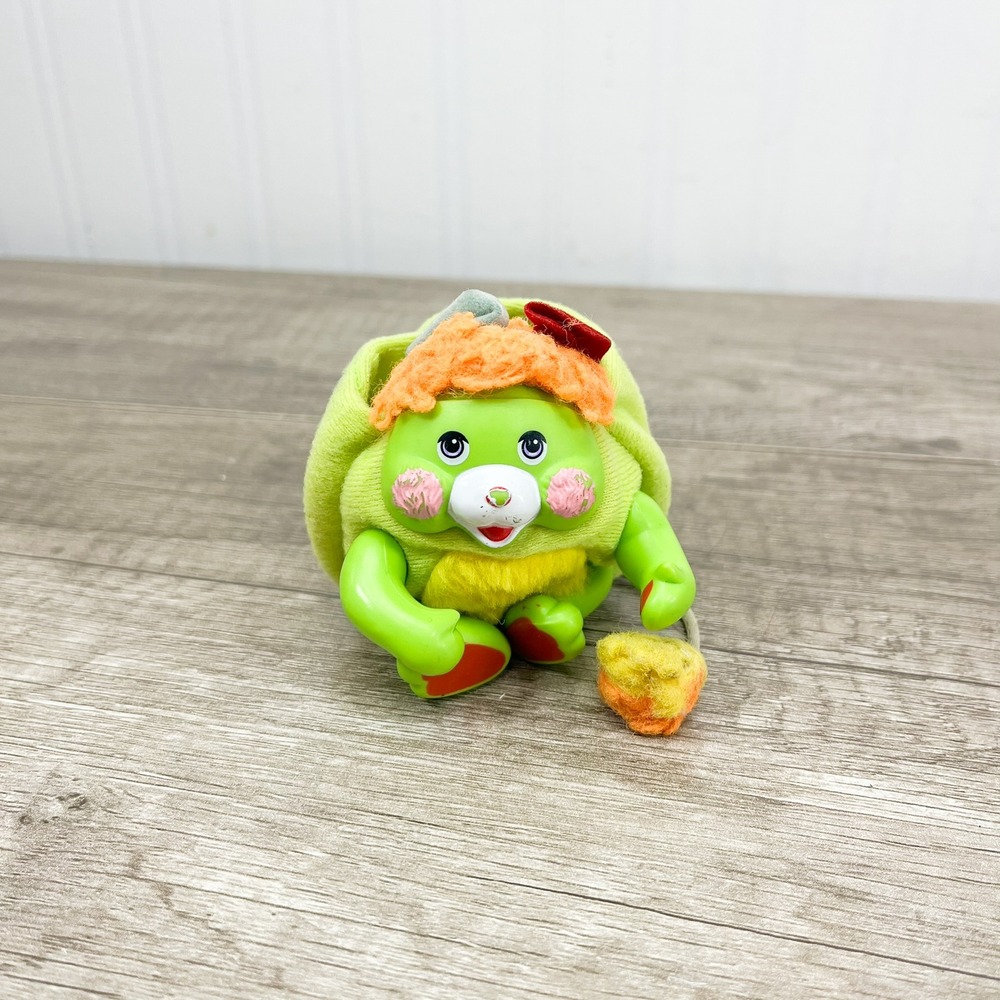 1986‎ Mattel Pocket Popple - 3 inch Putter Green Popple
